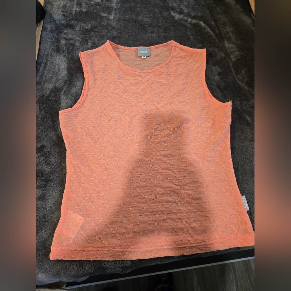 Versace Jeans Couture. Peach top